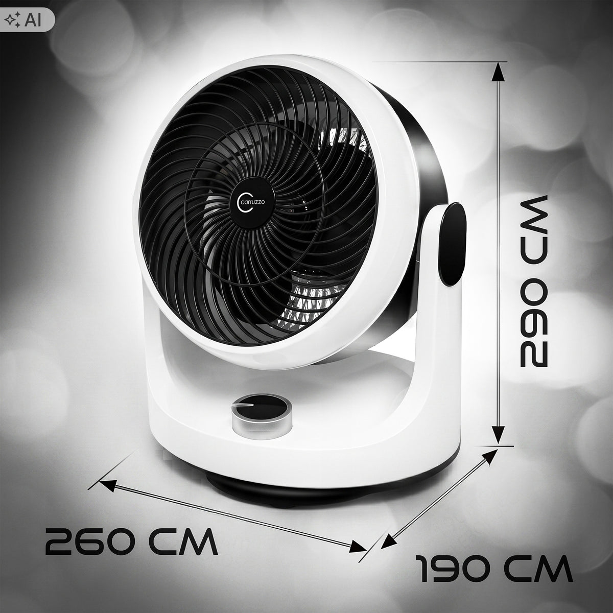 FAN HEATER ELECTRIC HEATER FARELKA 2000W WITH THERMOSTAT 3 MODES Packaging status original