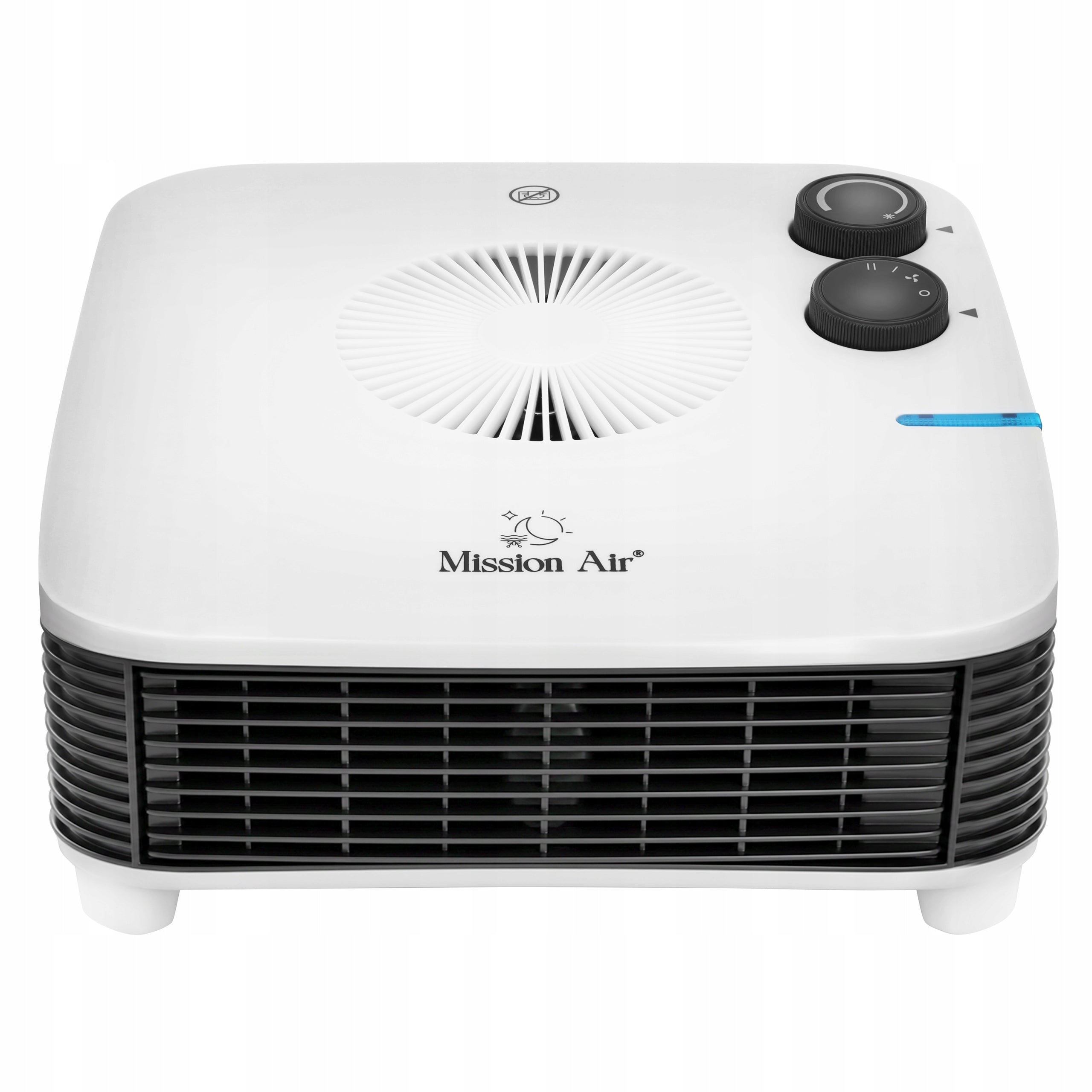 FAN MINI DESK HEATER ELECTRIC APRICOT WITH BLOWER 2000W Packaging status original
