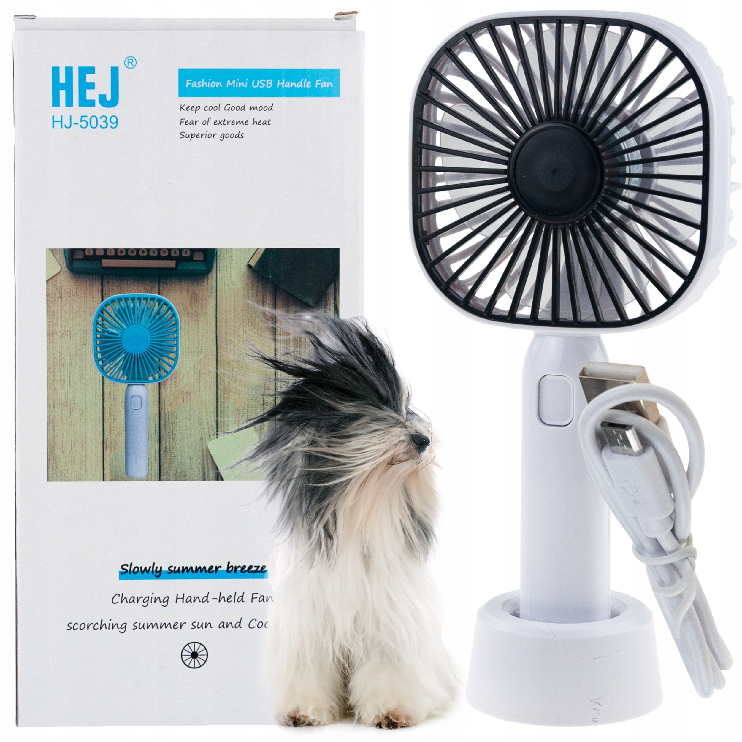 FAN MINI FAN HANDHELD TRAVEL BEACH DESK USB