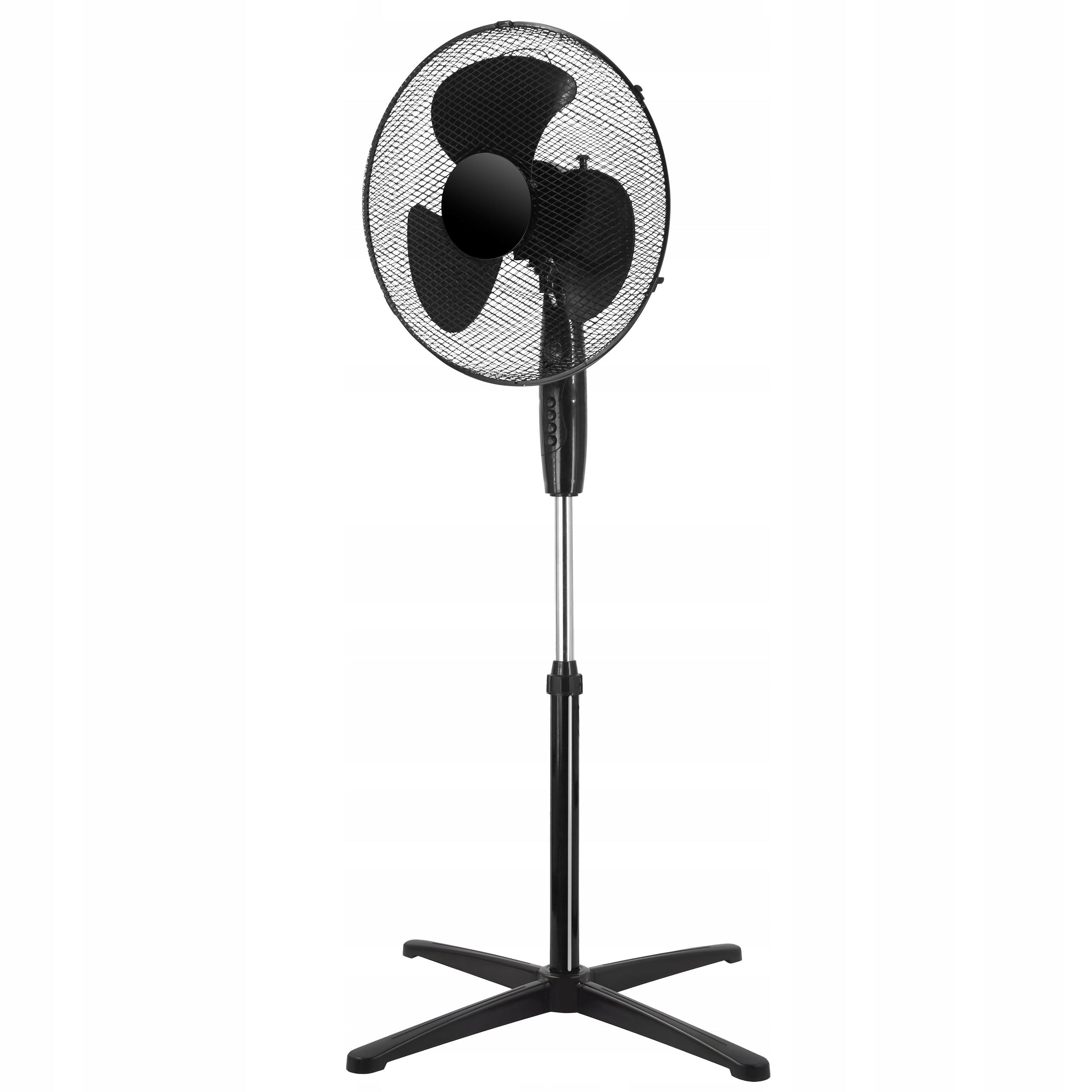FAN STANDING FLOOR WINDMILL STRONG BLACK QUIET 3 MODES 40W 40 cm Dominant color black