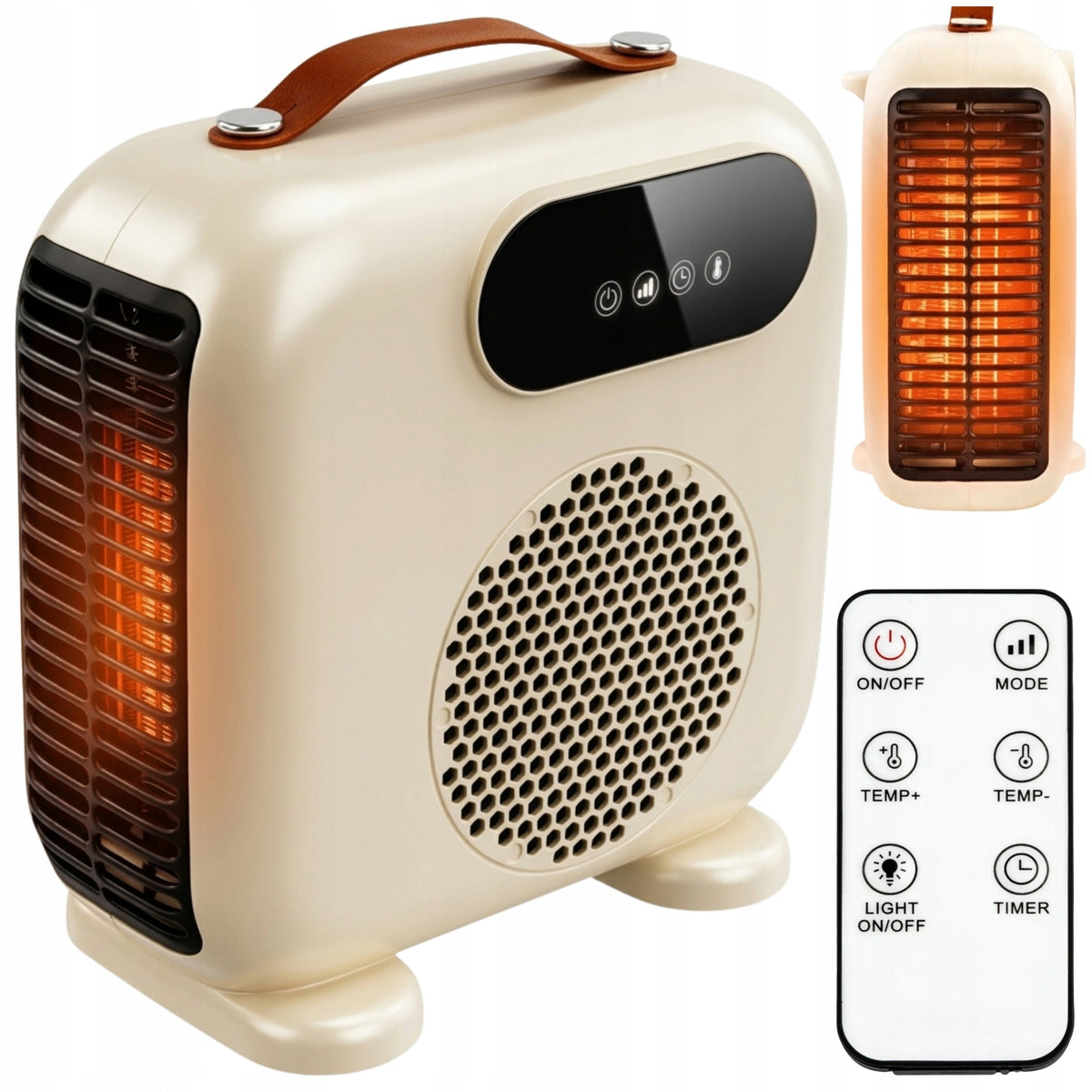FARELKA HEATER FAN ELECTRIC REMOTE CONTROL THERMOSTAT LCD 2000W