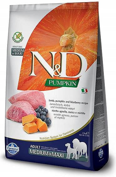 FARMINA PUMPKIN ADULT MEDIUM/MAXI LAMB 12kg
