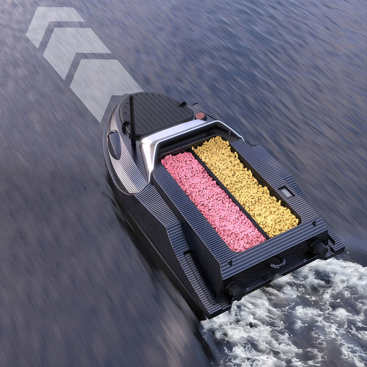 FAST Bait Boat Flytec V080 GPS Feeder 3kg Battery 20Ah 800m 15km/h Packaging status original