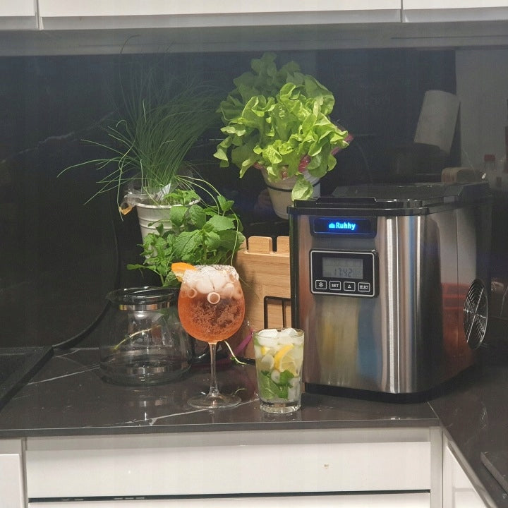 FAST ICE MAKER KITCHEN DISPLAY HOME ICE CUBE MACHINE Packaging status original