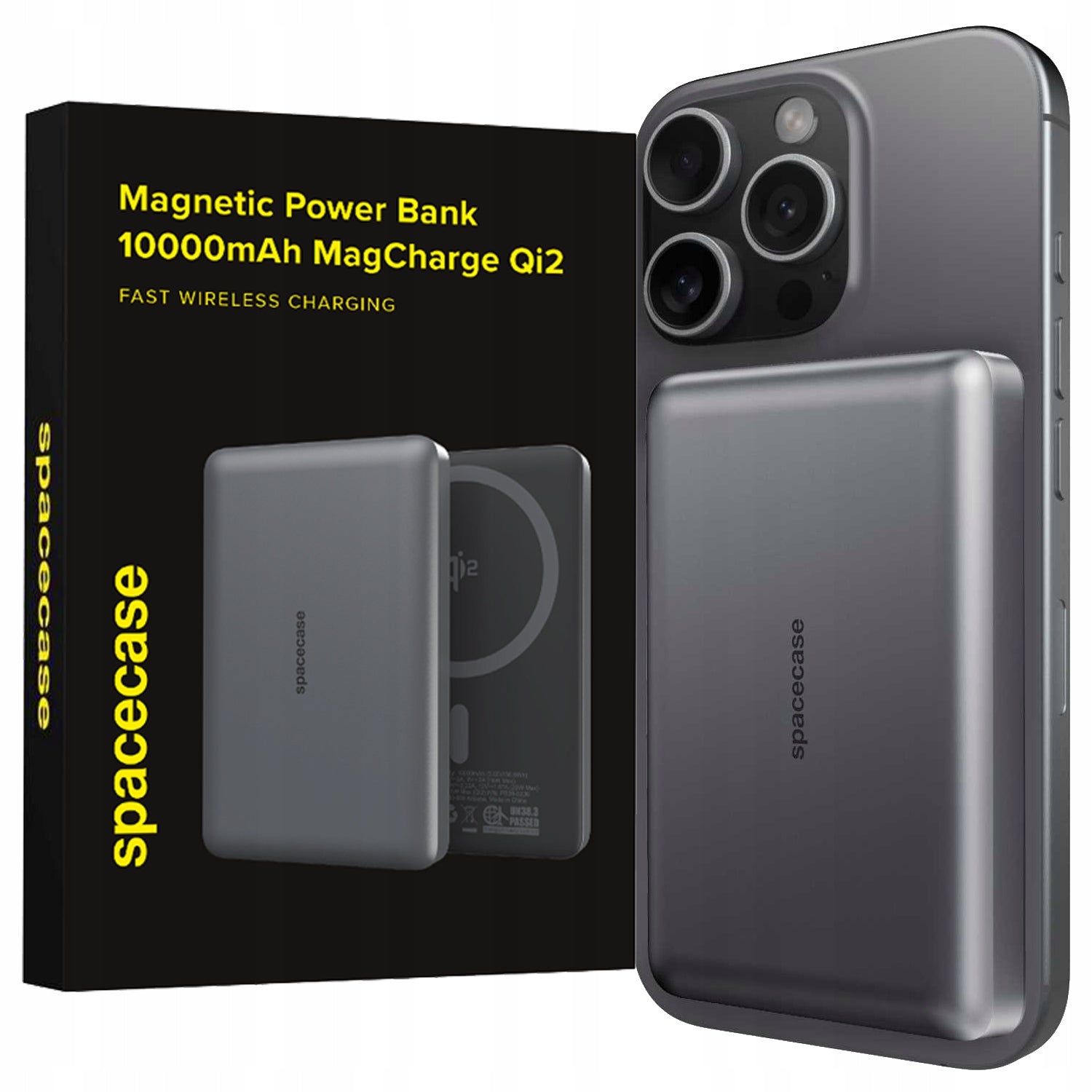 FAST INDUCTION POWERBANK FOR MAGSAFE 10000MAH QI2 MAGNETIC FOR IPHONE