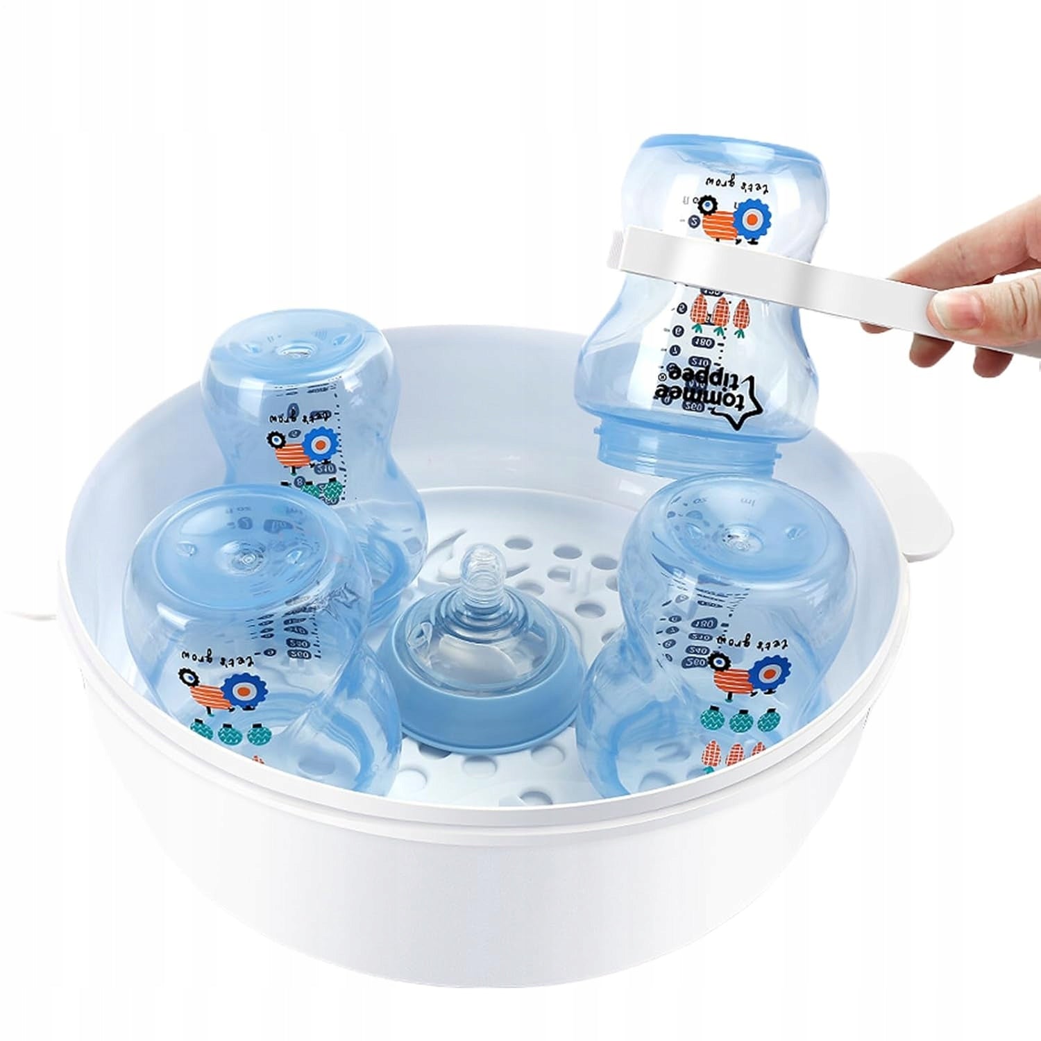 FAST MICROWAVE STERILIZER 4 MINUTES FOR 6 BOTTLES UNIVERSAL Medical device no