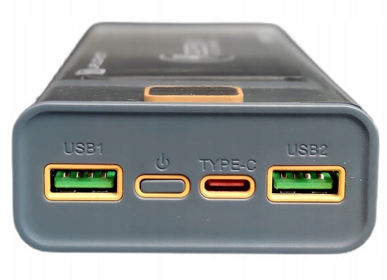 FAST POWERBANK 20000mAh 22,5W QC PD USB C USB POWER BANK POWERFUL TRAVELER Manufacturer code PC1001S