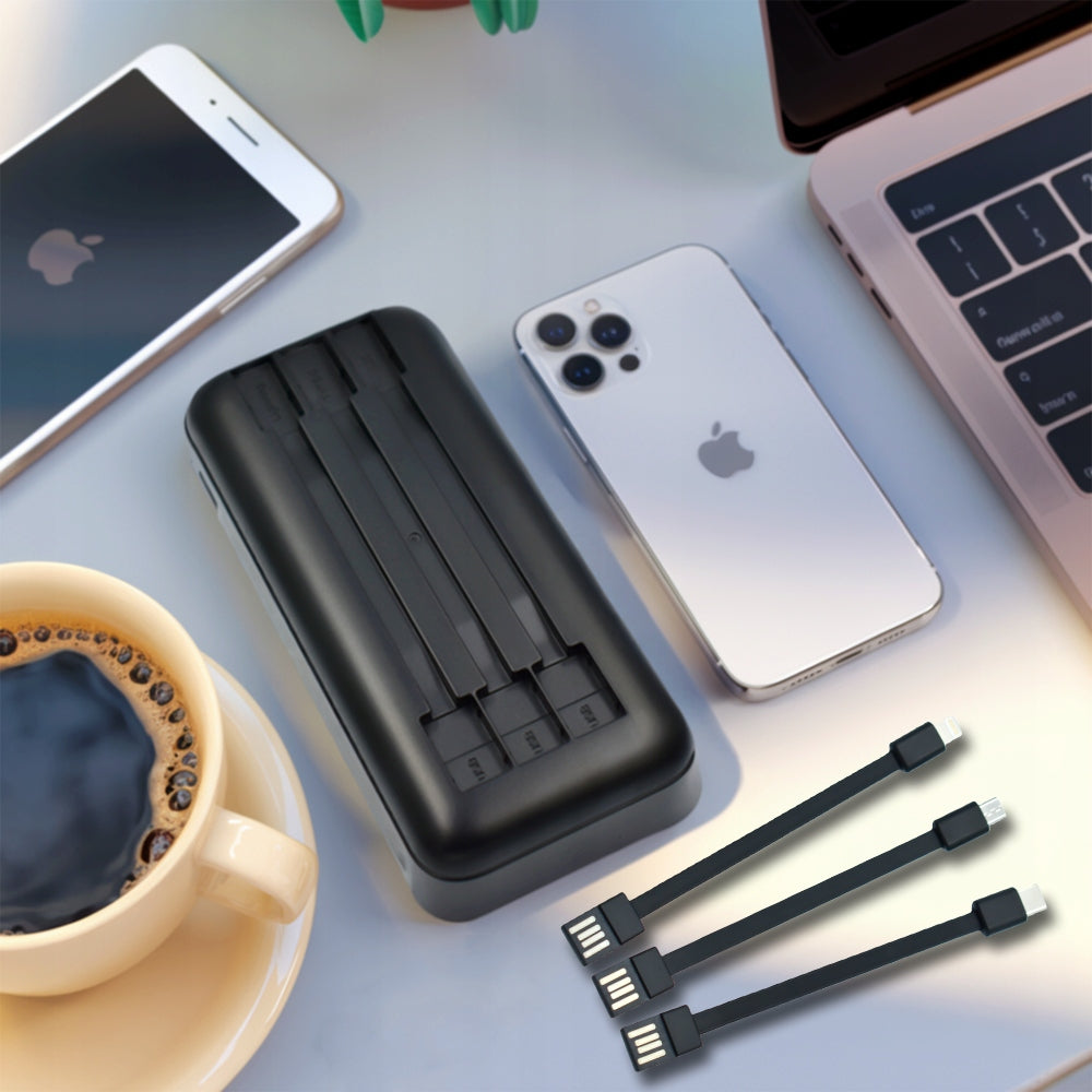 FAST POWERBANK POWER BANK 20000 mAh 4xUSB USB-C FAST CHARGING CABLES Manufacturer code SUPER SZYBKI POWERBANK FUMO PRO