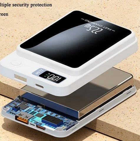 FAST WIRELESS POWER BANK MagSafe INDUCTION 10000mAh 22,5W USB-C EAN (GTIN) 5906617909451