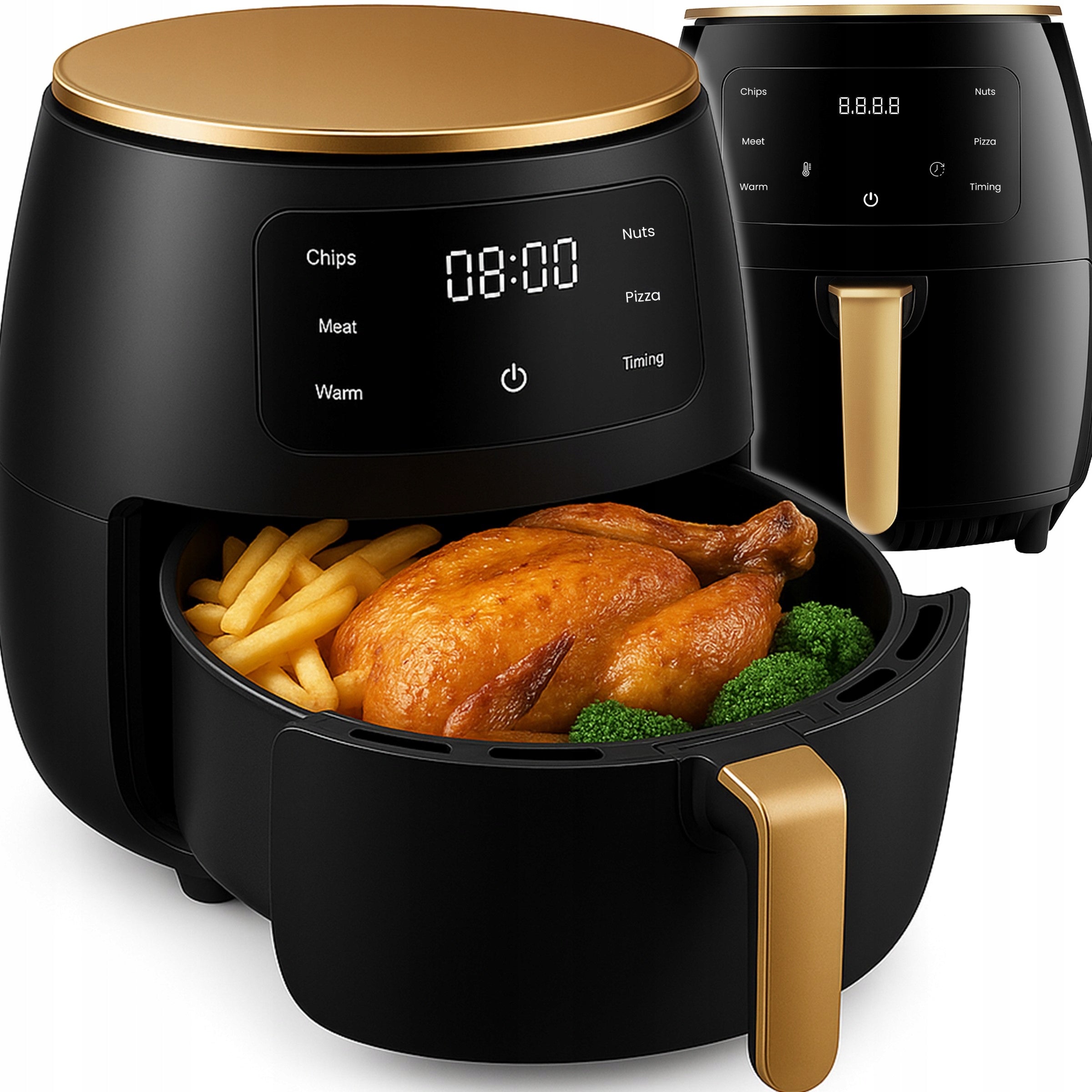 FAT FREE AIR FRYER 2400W STRONG AIR FRYER 6L AIRFRYER OVEN