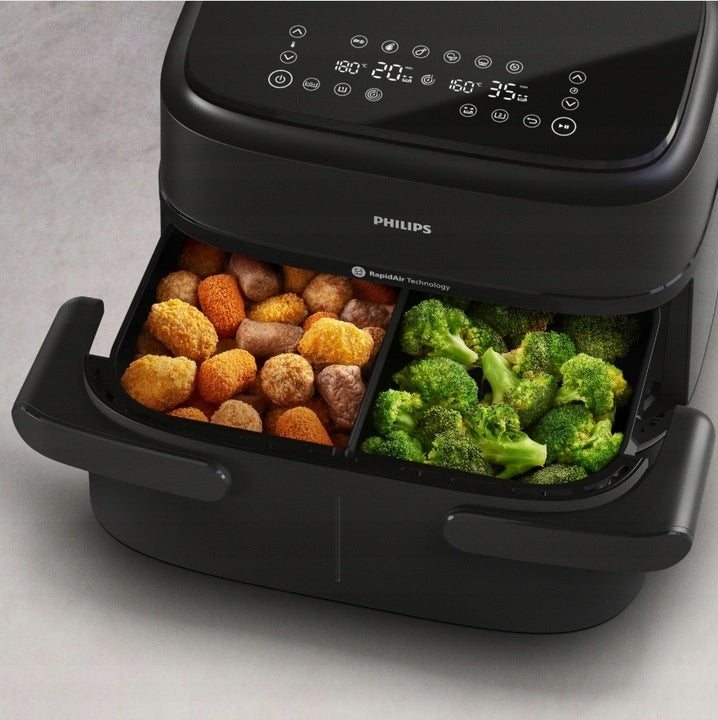 FAT FREE AIR FRYER 7,1L 2450W PHILIPS AIRFRAYER DUAL OVI NA150/00 Manufacturer code NA150/00
