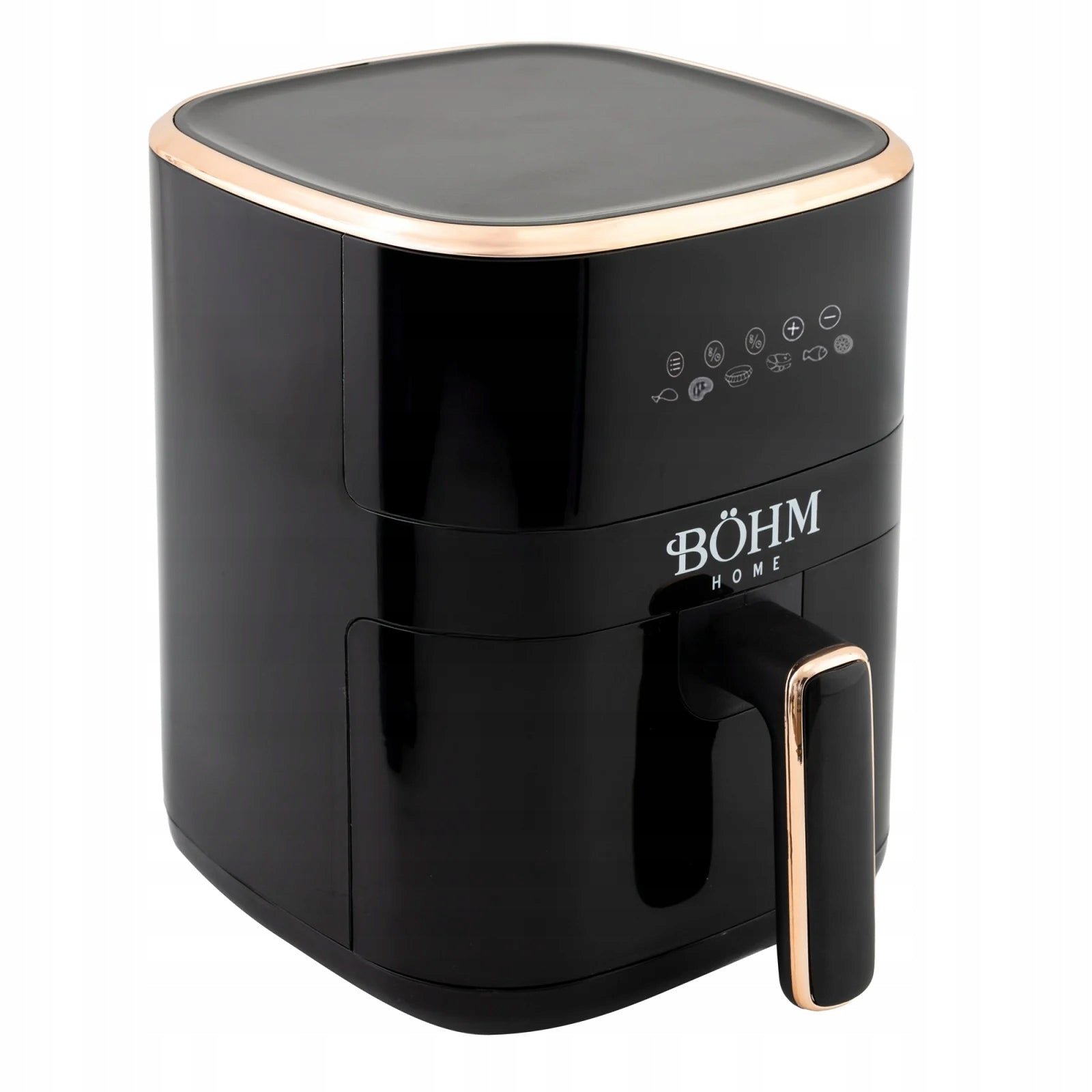 FAT-FREE AIR FRYER BOHM BDY-AF601R 1200 IN 3 L DIGITAL CONTROL. Packaging status original