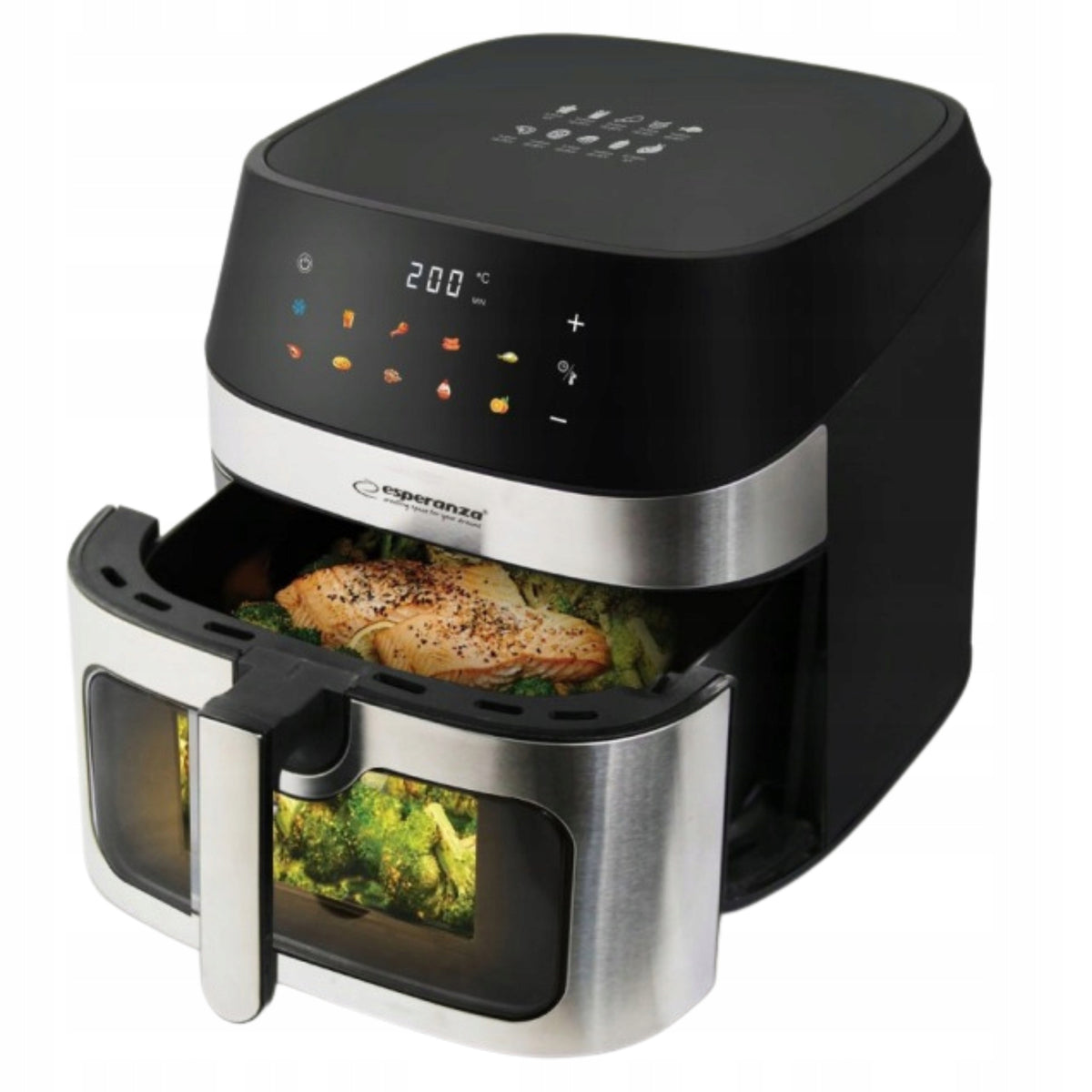 FAT FREE AIR FRYER Esperanza Patate Al Forno 8L 1600W