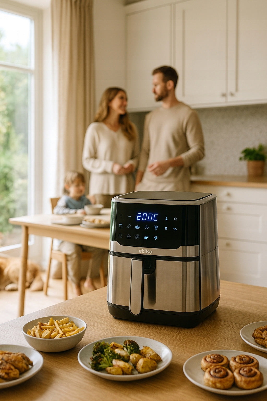 FAT FREE AIR FRYER LARGE 6,5L BOWL Manufacturer code ET05/F