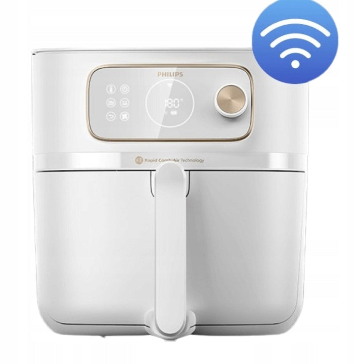 FAT FREE AIR FRYER LARGE AIRFRYER PHILIPS HD9876/20 SMART 2200W 8,3L Manufacturer code Frytkownica z inteligentnym sterowaniem Wi-Fi