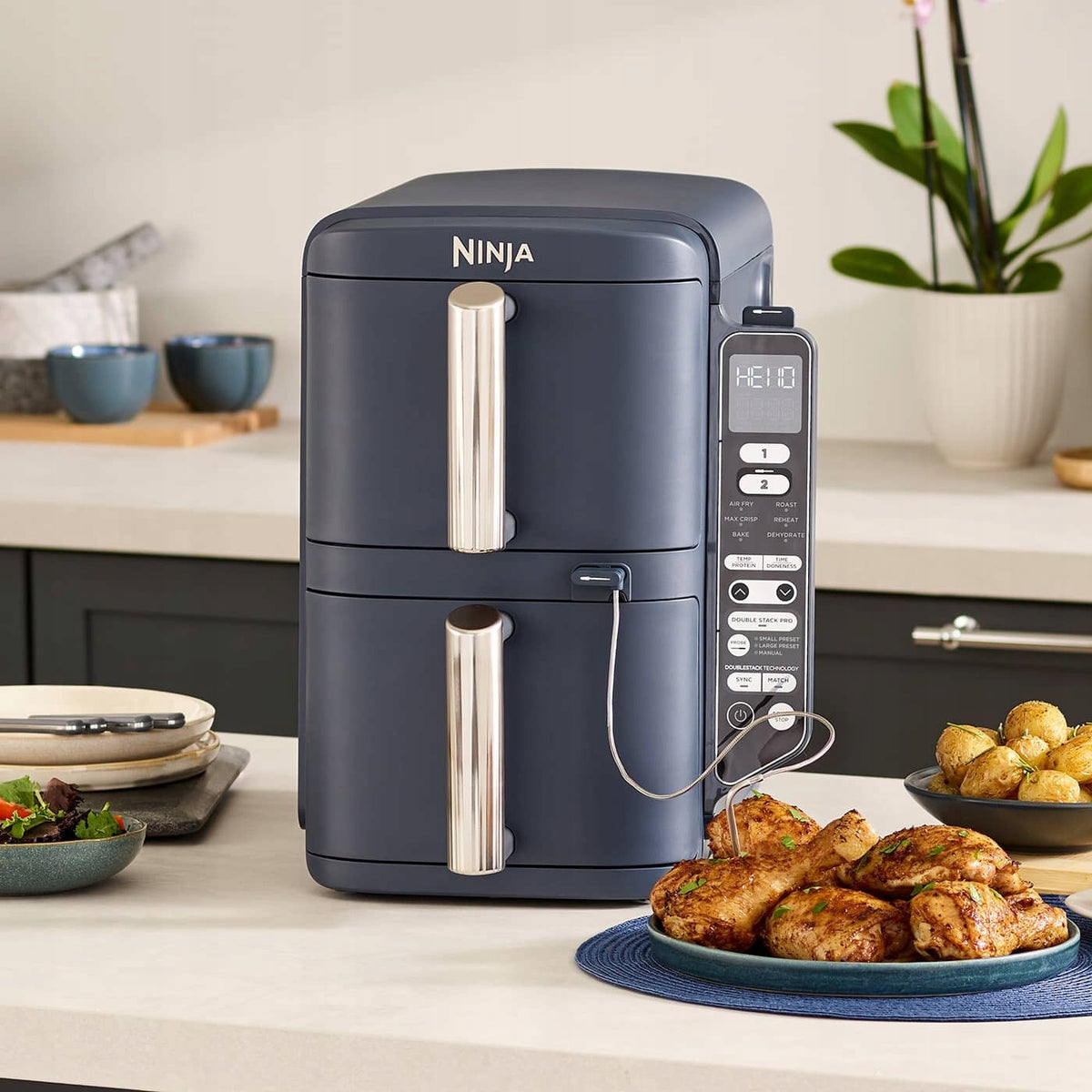 FAT FREE FRYER Ninja Double Stack XL 9,5 L SL451EUCYD Model SL451EUCYD