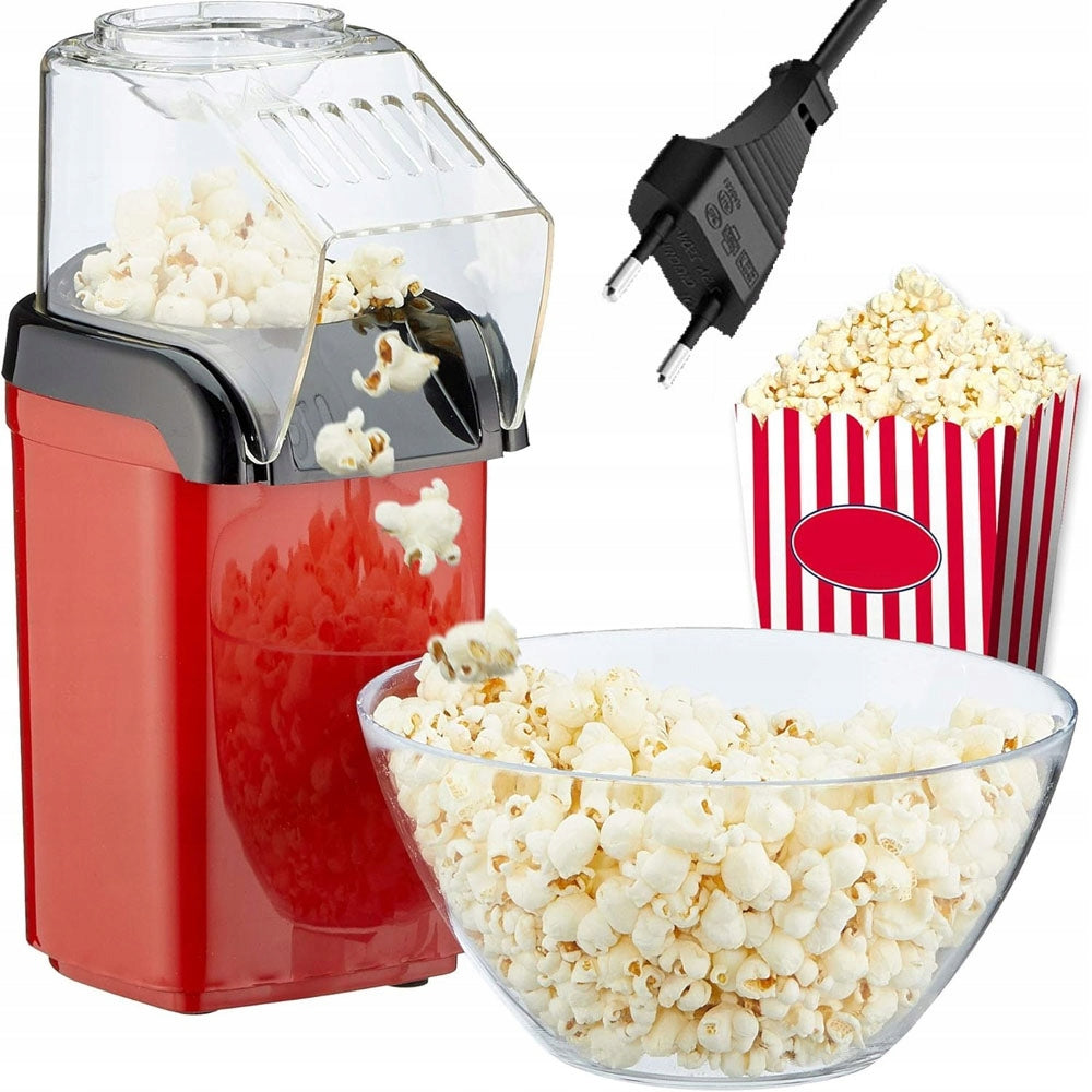 FAT FREE POPCORN MACHINE 1200W QUICK PREPARATION 3 MINUTES
