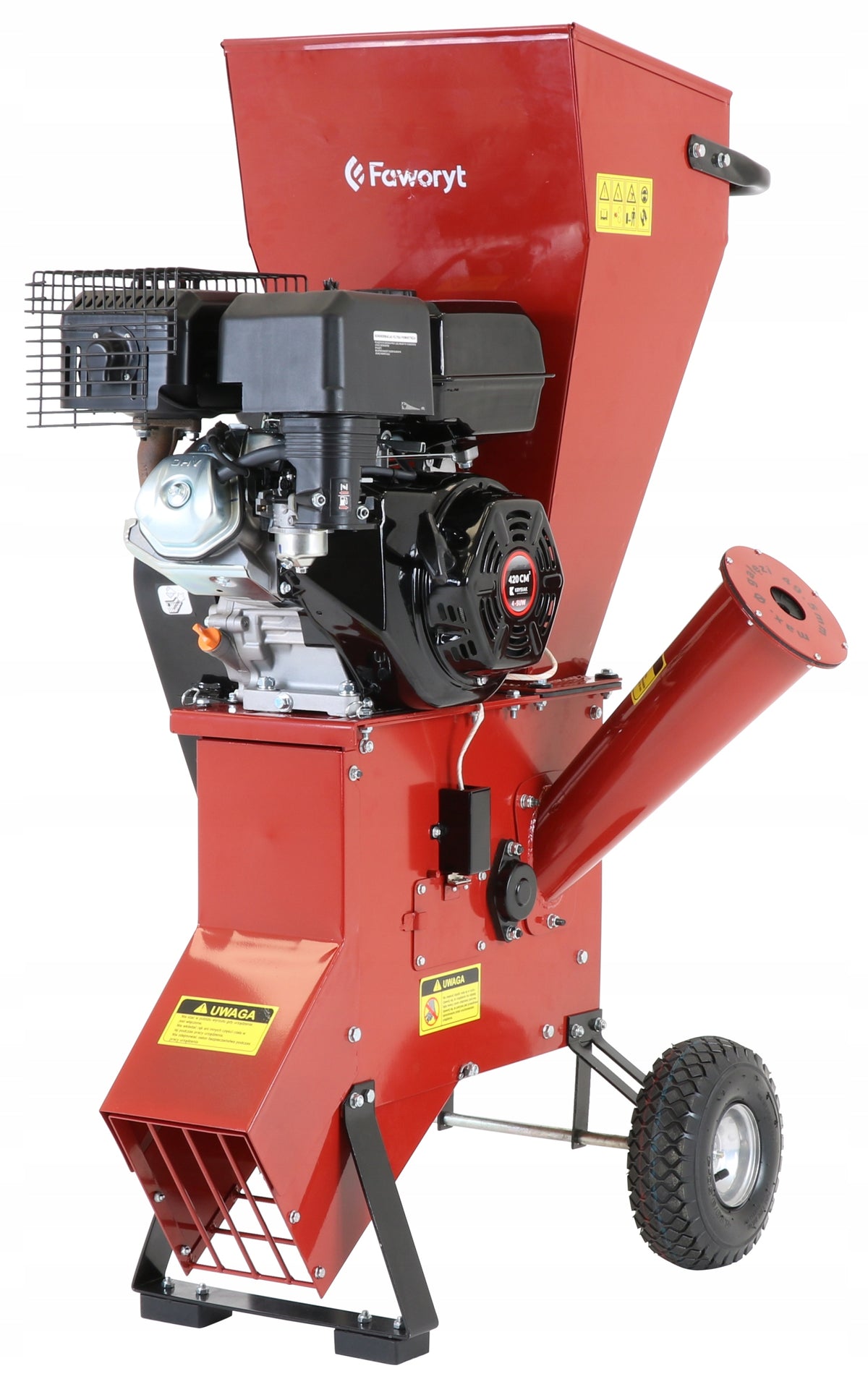 FAWORYT POWERFUL COMBUSTION SHREDDER FOR BRANCHES CHIPPER RATO 12KM max 4,9cm