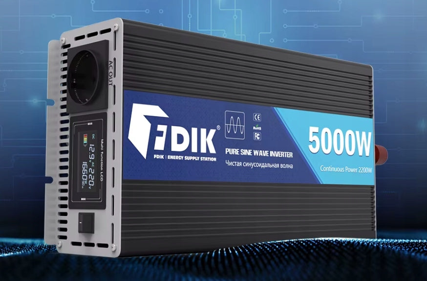 FDIK Inverter 5000W 24V Pure Sine Wave Brand no brand