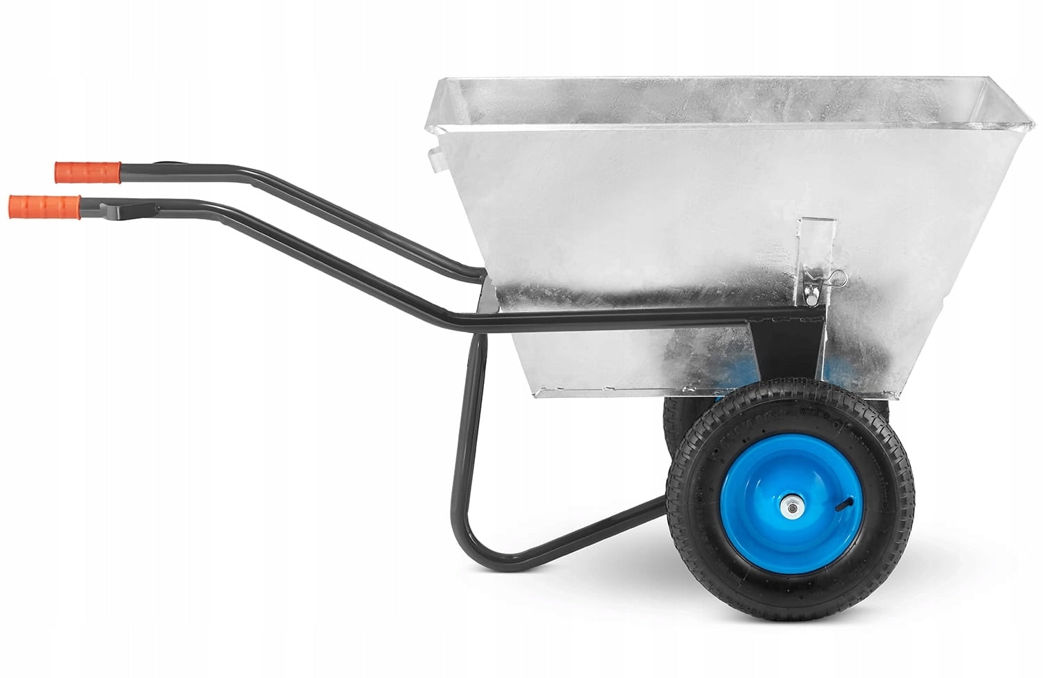 FEED TROLLEY CRADLE JAPANESE GALVANIZED WHEELBARROW HIGHER 250 L / 420 kg Capacity 250 l