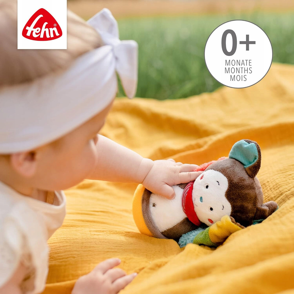 FEHN Bat wańka WSTAŃKA 20cm rattle Manufacturer code 4001998067668
