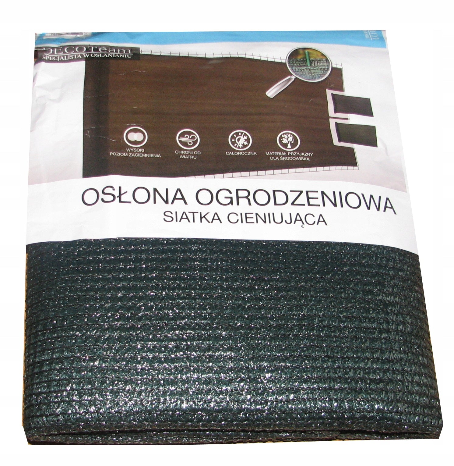 FENCE COVER FENCE 1.5x10m SHADOW NET GREEN MESH MAT Brand DecoTeam