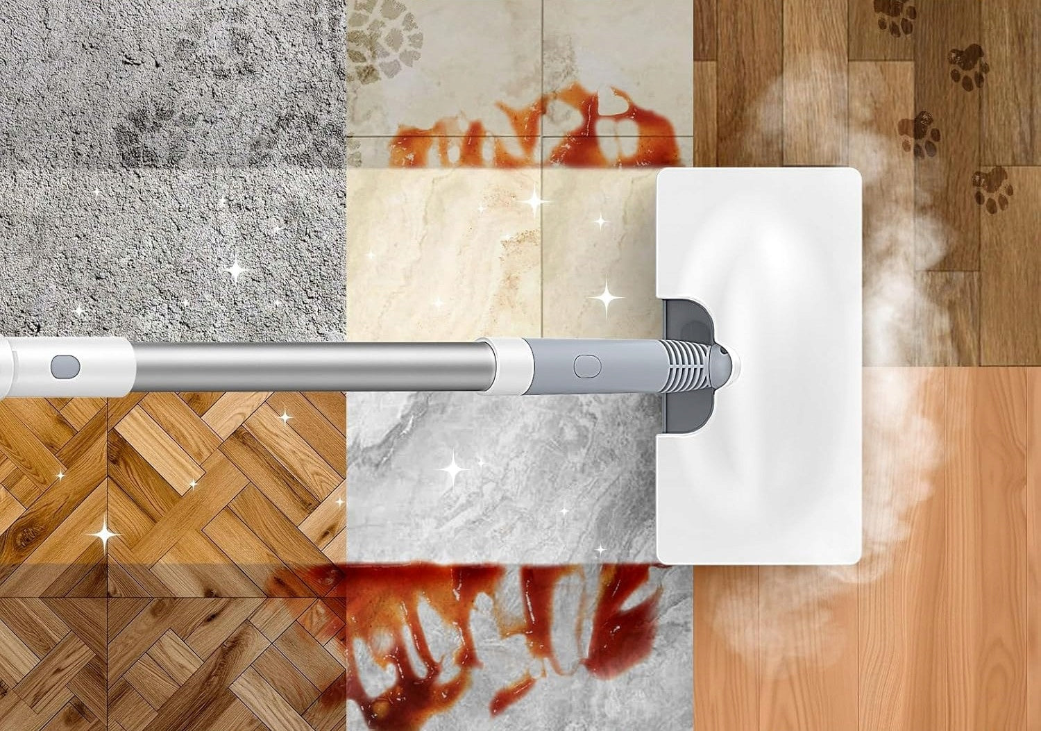 FEPPO Steam Washer 10in1 Floor Parquet Tile Grout Kitchen Rugs 230°C R23 Brand no brand