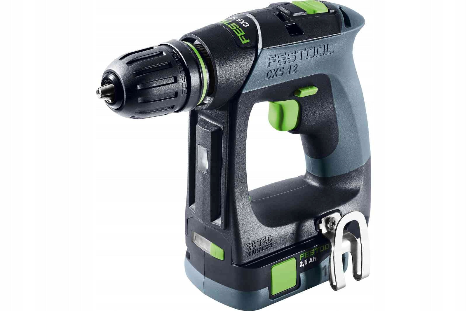 FESTOOL CXS 12 DRILL/DRIVER WITH 2 ACCUMULATORS WITHOUT CHARGER Manufacturer code 576864