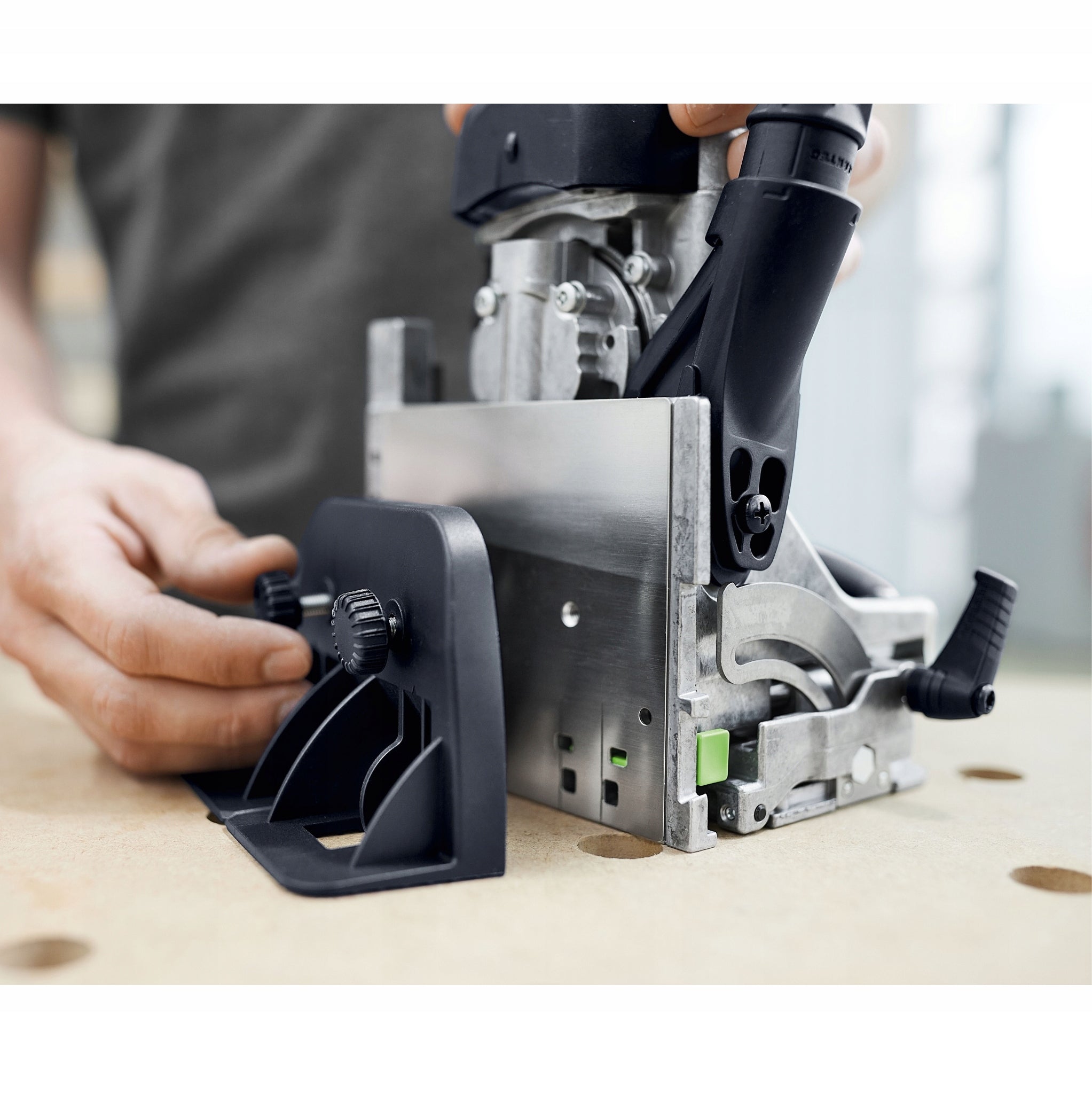 FESTOOL MILLING MACHINE FOR DOMINO CONNECTIONS DF 500 RQ-SET LAMELLAR 578541 Power supply mains
