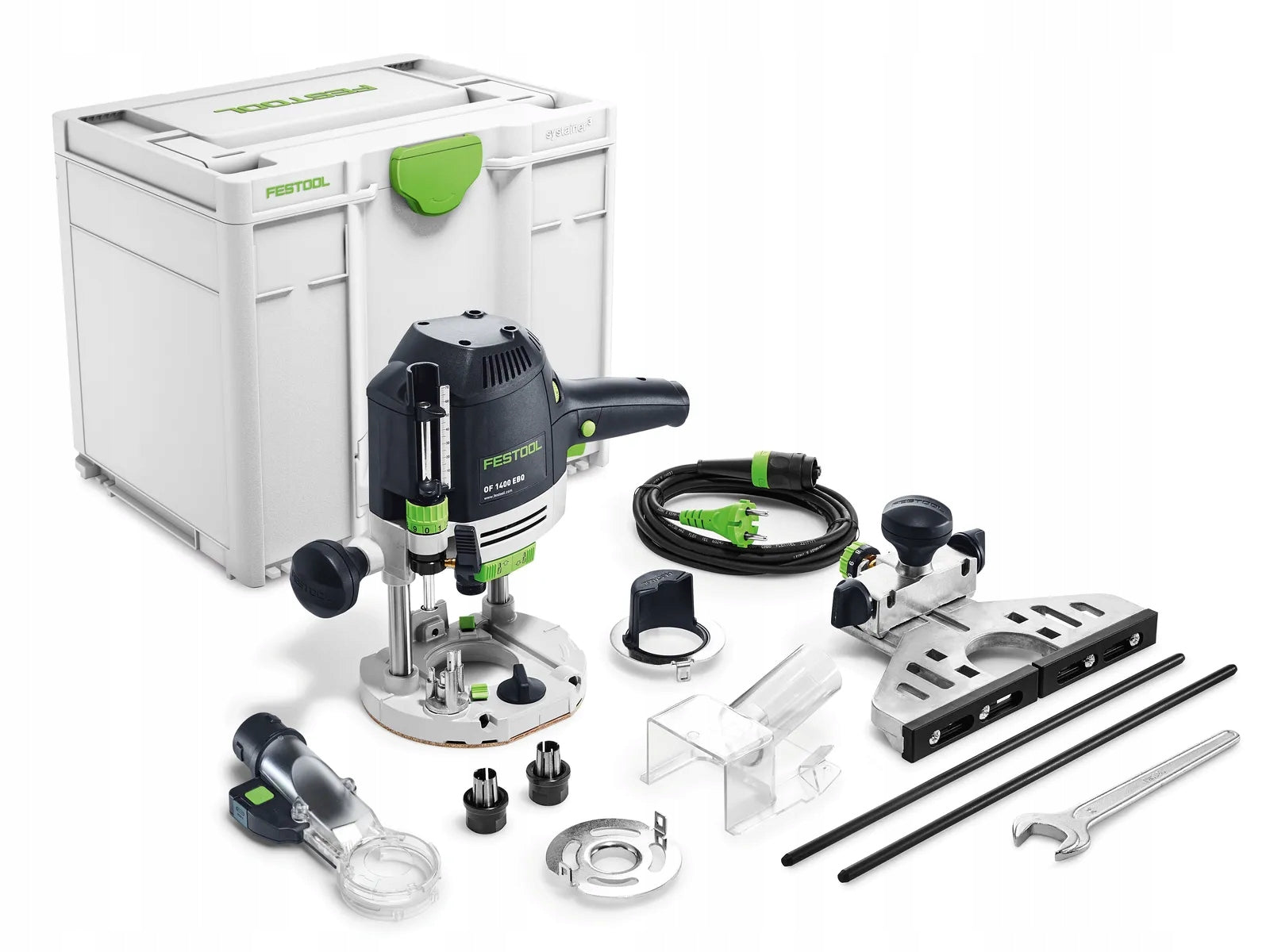 FESTOOL Spindle milling machine OF 1400 EBQ-Plus Suction cover + LED