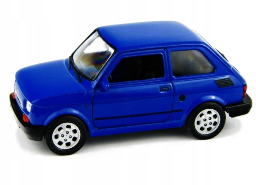 FIAT 126p TODDLER MODEL METAL WELLY 1:34 BLUE EAN (GTIN) 6900310000278