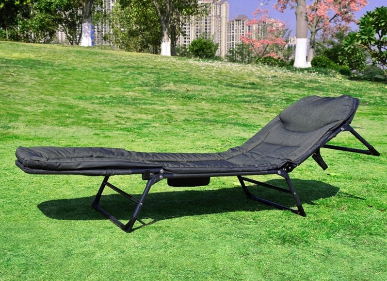 FIELD TRAVEL BED FOLDING GARDEN COUCH SUN LOUNGER PORTABLE LIGHTWEIGHT Kind sunbed