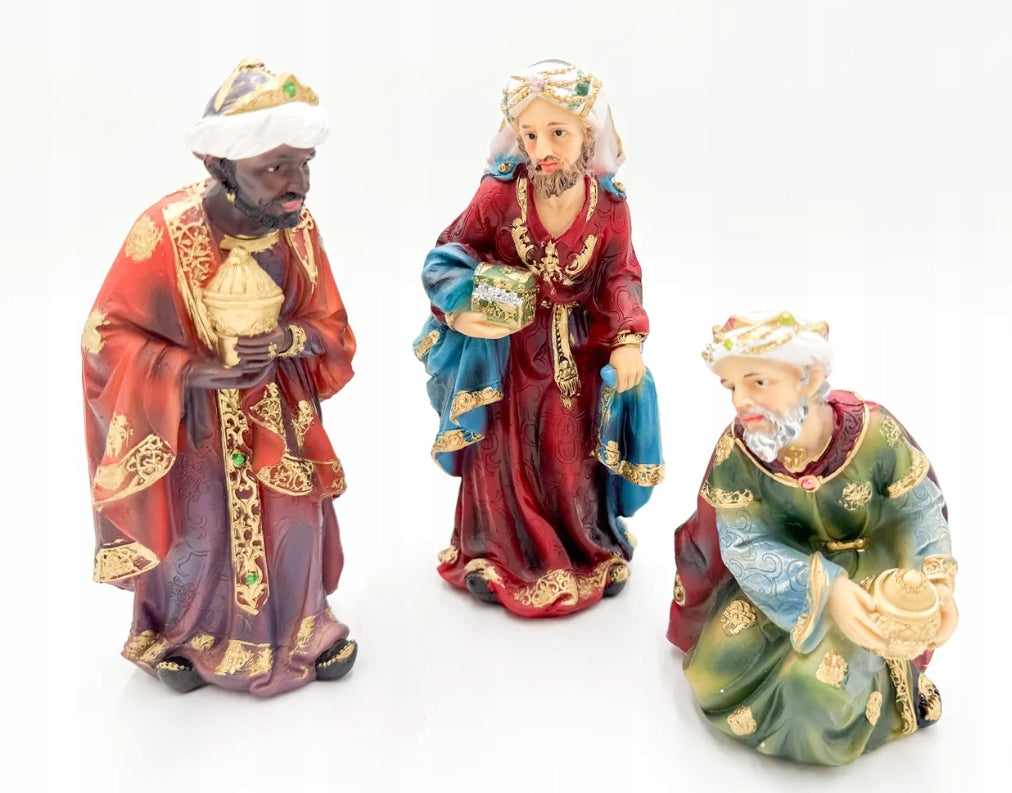 FIGURES FOR NATIVITY SCENE CHRISTMAS NURSERY 20 CM RESIN 11 FIGURES Manufacturer code 9412