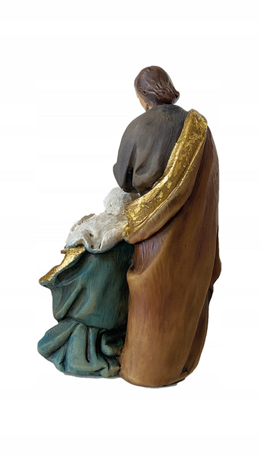 FIGURINE HOLY CHRISTMAS FAMILY CUTE HAND PAINTED 10,2cm high Brand Dekoprojekt