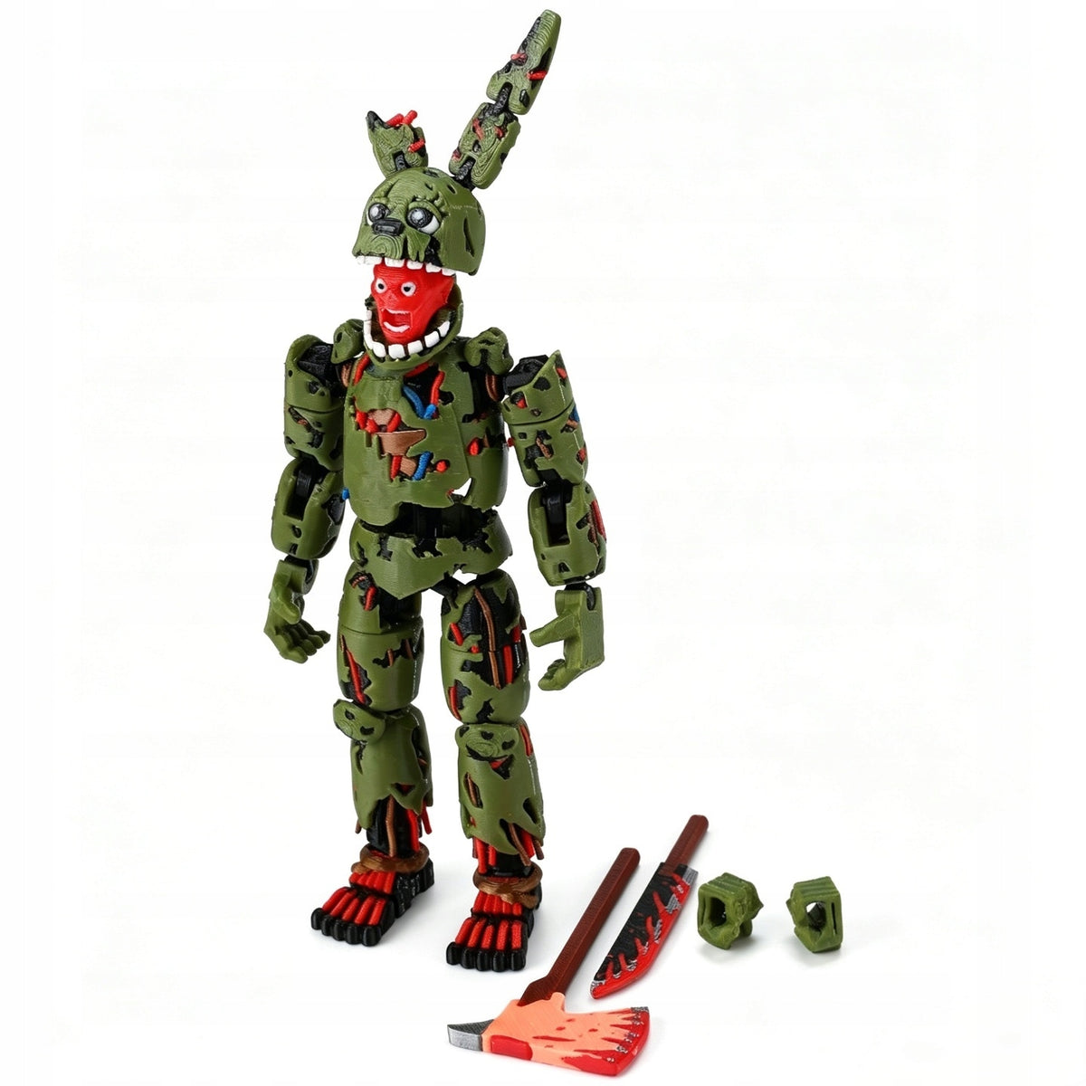 FIGURINE MOVING FIVE NIGHTS AT FREDDY'S FNAF SPRINGTRAP GAME TOY