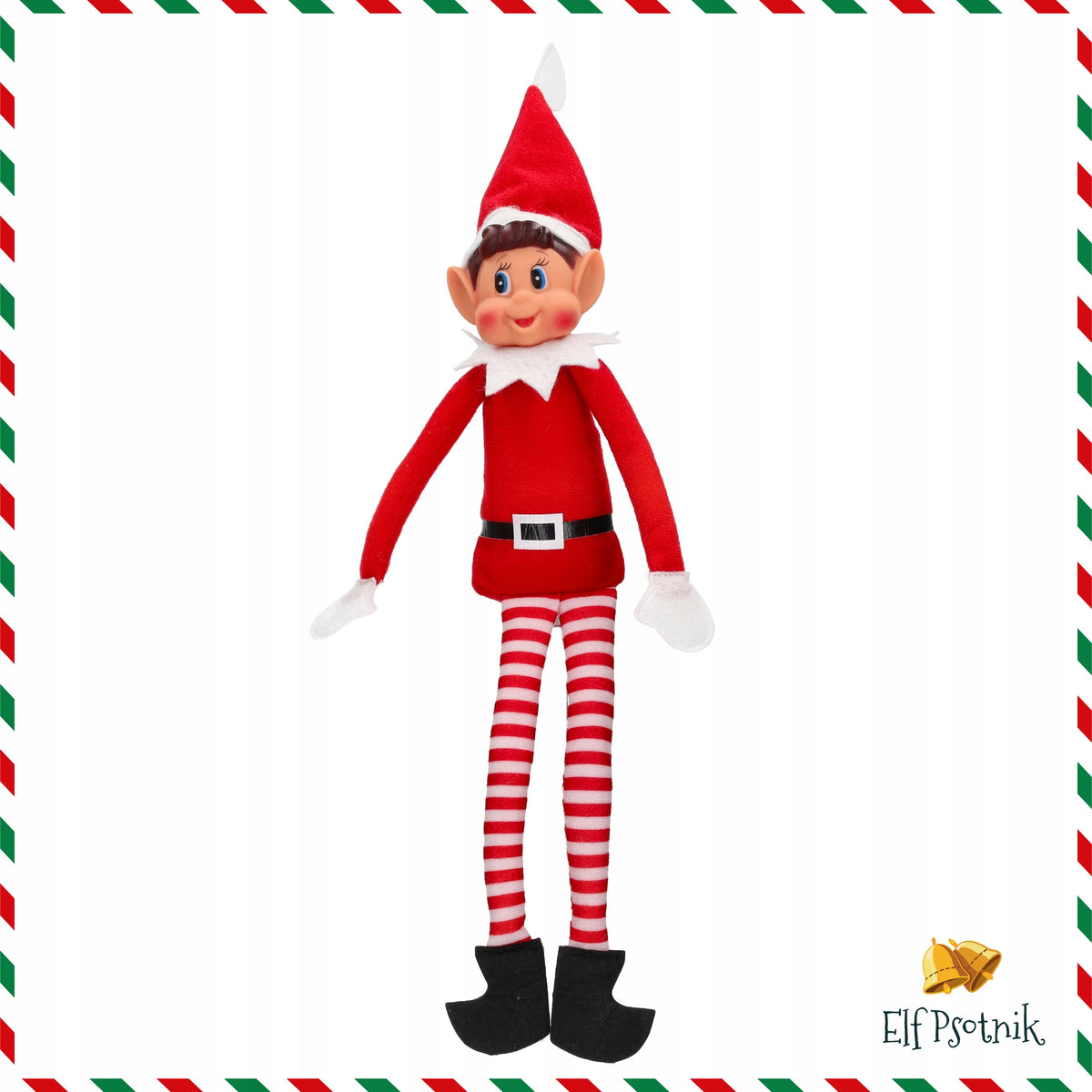 FIGURINE OF A CHRISTMAS ELF ELF PSOTNIK DWARF GNOME BOY URCHIN 40CM Packaging status original