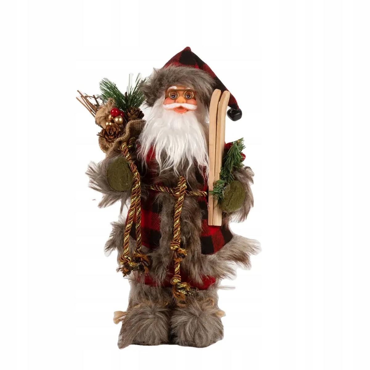 FIGURINE SANTA CLAUS SCANDINAVIAN CHRISTMAS DECORATION GIFT 30CM EAN (GTIN) 5901397302256