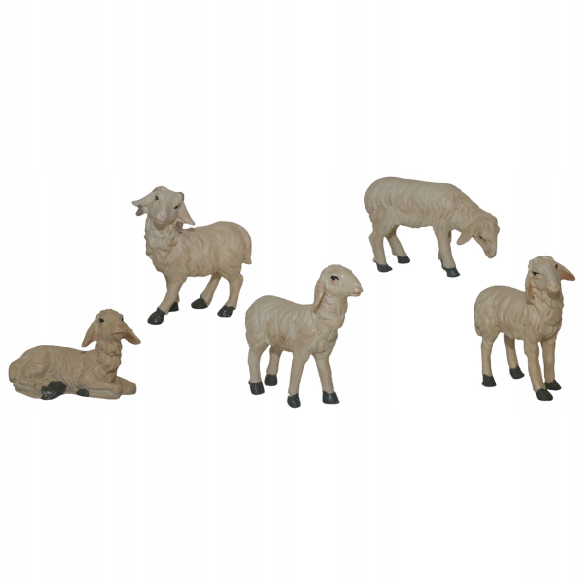 FIGURINES SHEEP FOR NATIVITY SCENE CHRISTMAS HEIGHT 4 CM- FOR FIGURINES 7-9CM