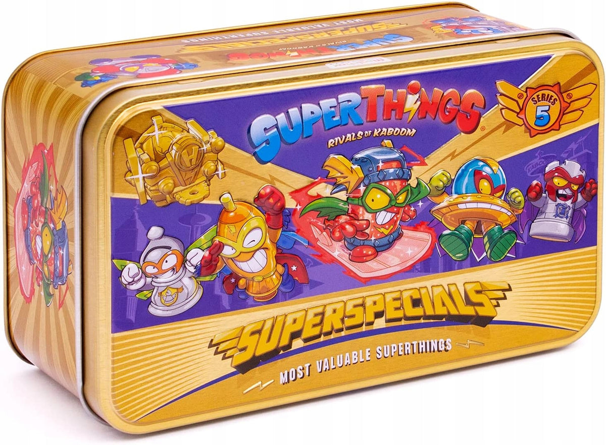 FIGURINES SuperThings Superspecials GOLDEN CAN MEGA Figurine set Magicbox
