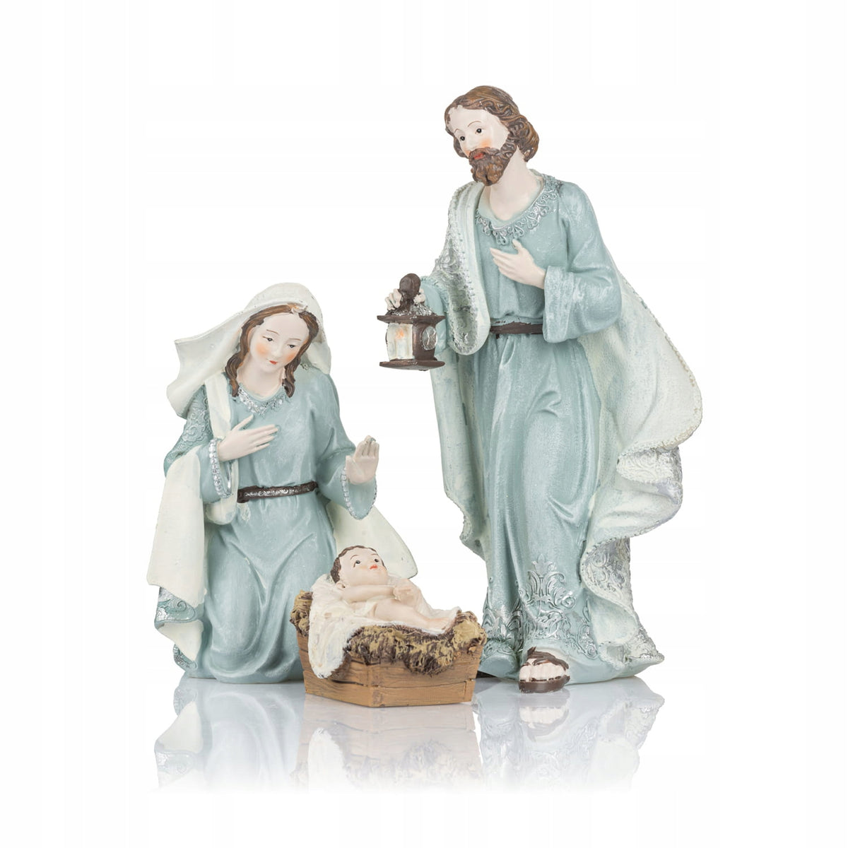 FIGURINES for Christmas NATIVITY SCENE MARY JÓZEF BABY Brand J&S