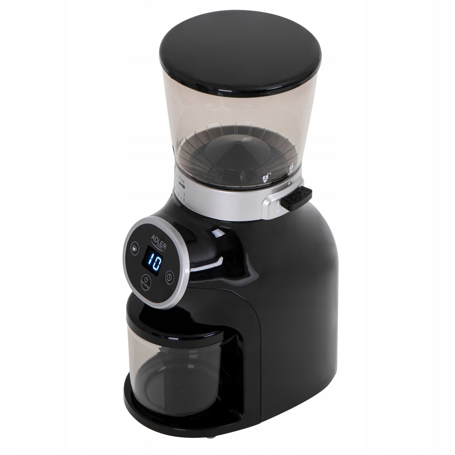 FILAMENT COFFEE GRINDER Vending Machine 300W ELECTRIC STEEL 31 SETTINGS Timer Packaging status original