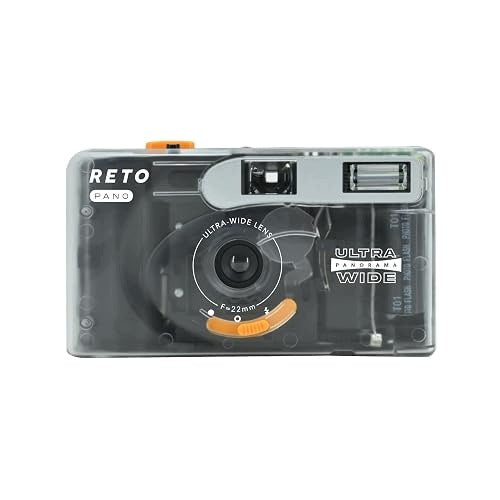FILM CAMERA 35MM COMPACT PANORAMA WIDE ANGLE 22MM METAL COVER Brand no brand