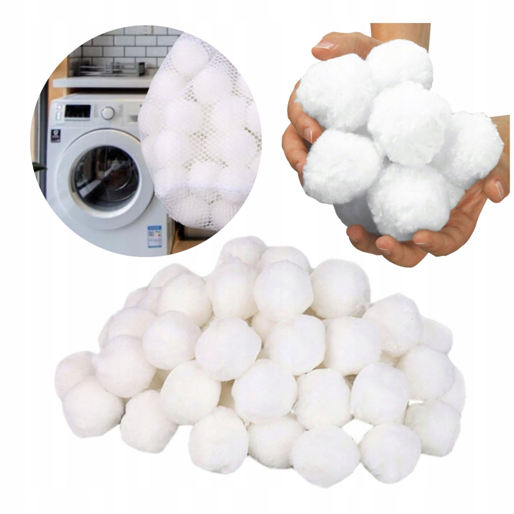 FILTER BALLS FOR POOL PUMP FILTER INCLUDED WITH MESH FREEBIE 500g