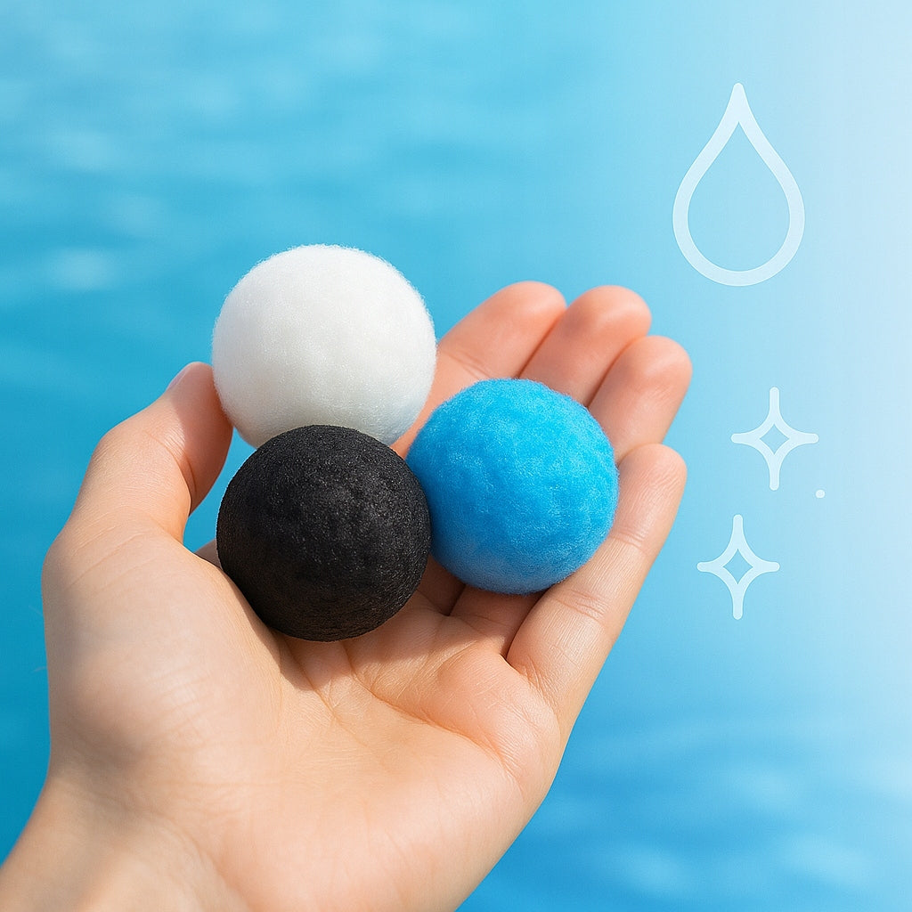 FILTER BALLS FOR PUMP POOL 1500g 1.5 kg SILVER IONS ACTIVATED CARBON Packaging status original
