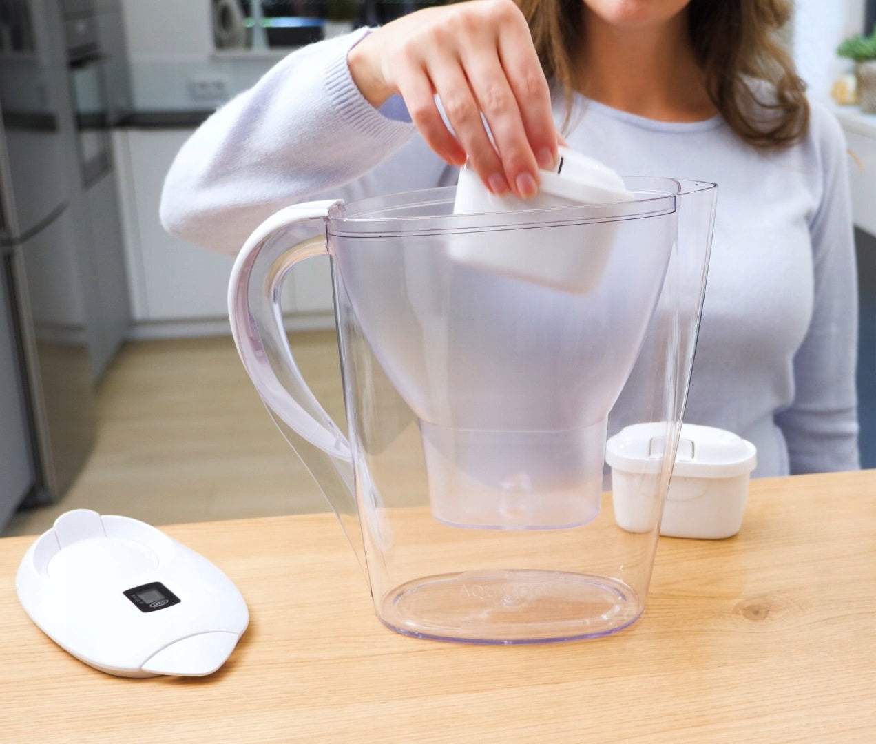 FILTER JUG AQUALOGIS + 12 PURE+ filters Type filtering jug