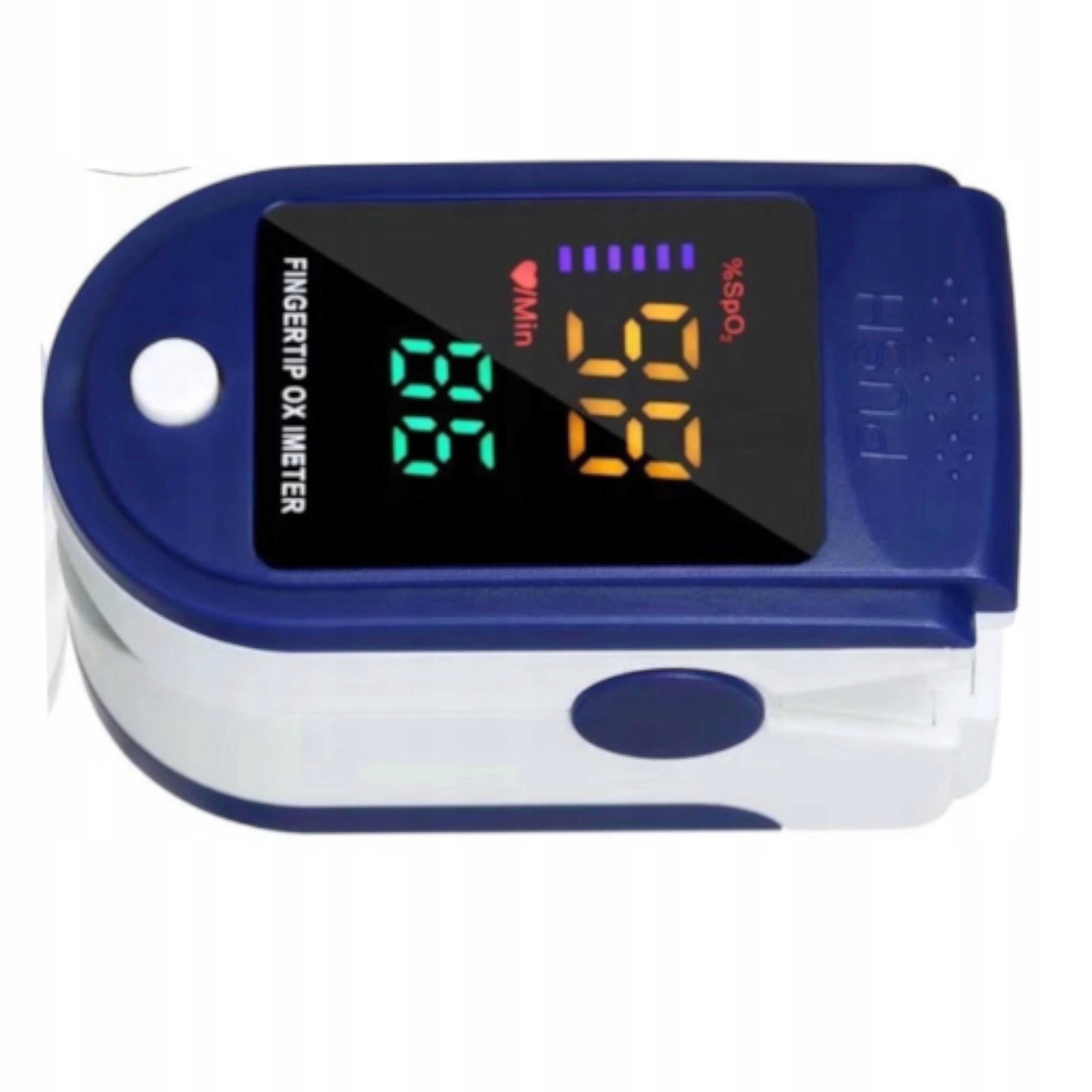 FINGER PULSE OXIMETER HEART RATE MONITOR OLED MEASUREMENT OF PULSE AND BLOOD SATURATION Medical device no