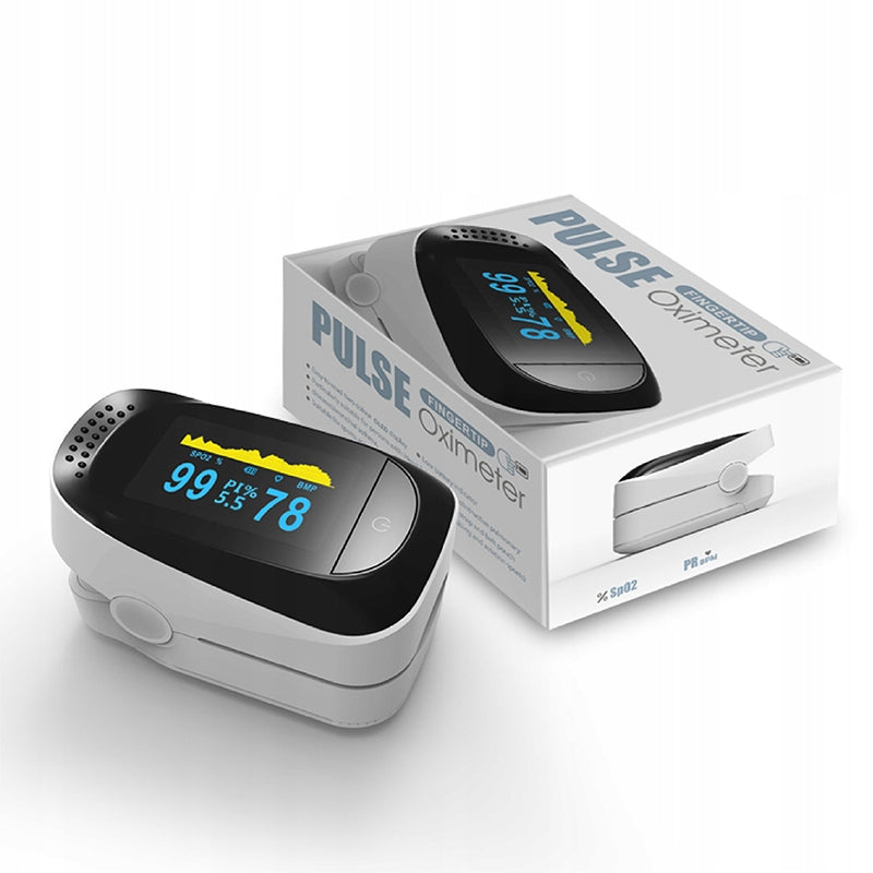 FINGER PULSE OXIMETER HEART RATE MONITOR OLED SATURATION HEART RATE INSTRUCTION IN TONGUE POL Manufacturer code YF2747BK00