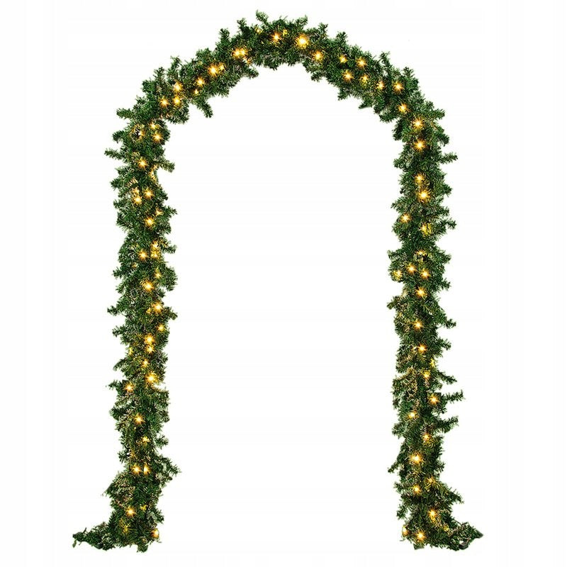 FIR GARLAND 10m 200 LED CHRISTMAS CHAIN Packaging status original