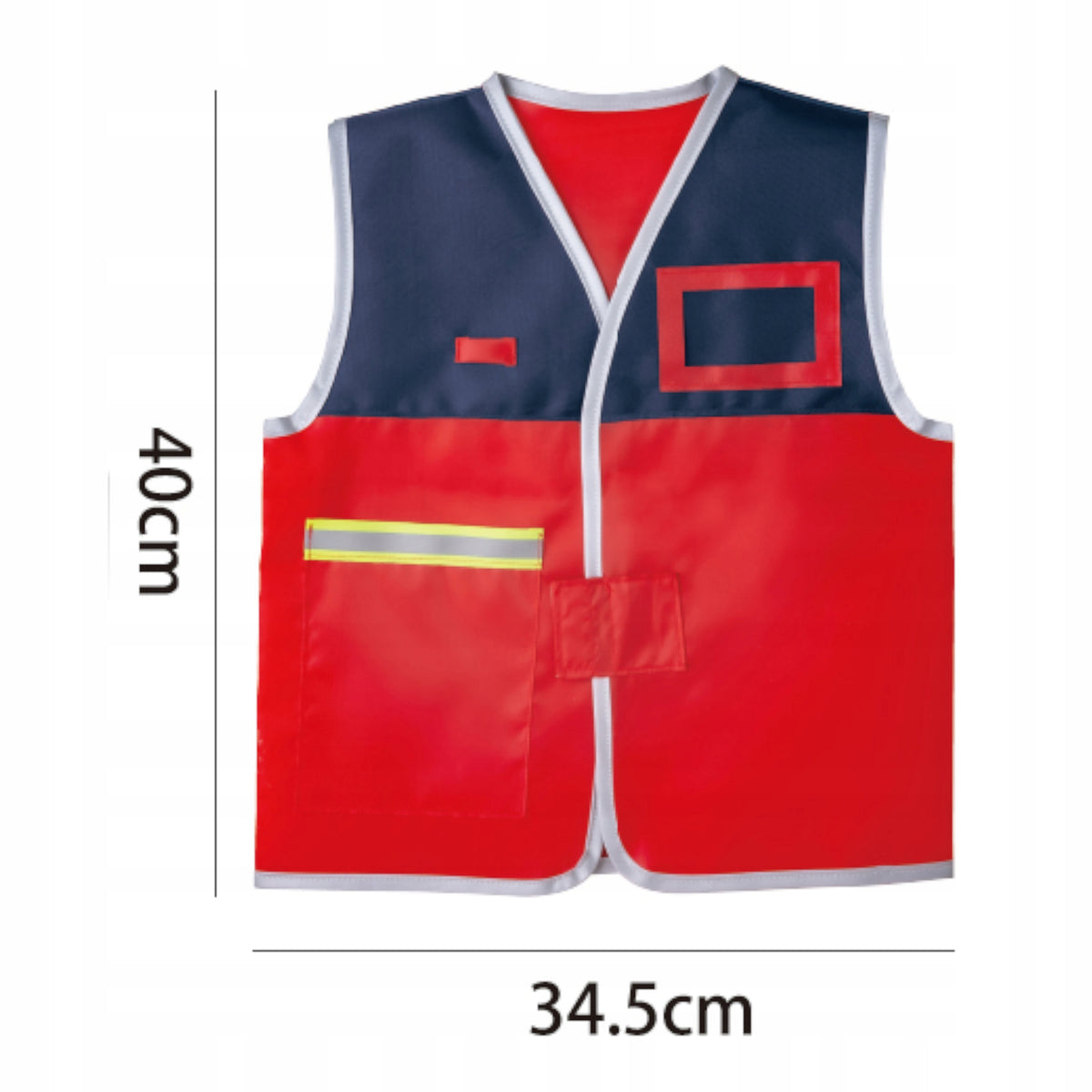 FIREFIGHTER SET FOR KIDS Costume Vest Fire Extinguisher Helmet Accessories 3+ Packaging status original