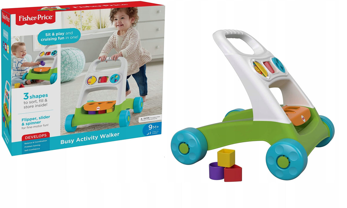 FISHER PRICE FIRST WALKER PUSHER SORTER FYK65